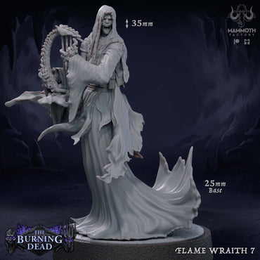 Flame Wraith: Sculpt 7 (Musician) (Online Order Only)