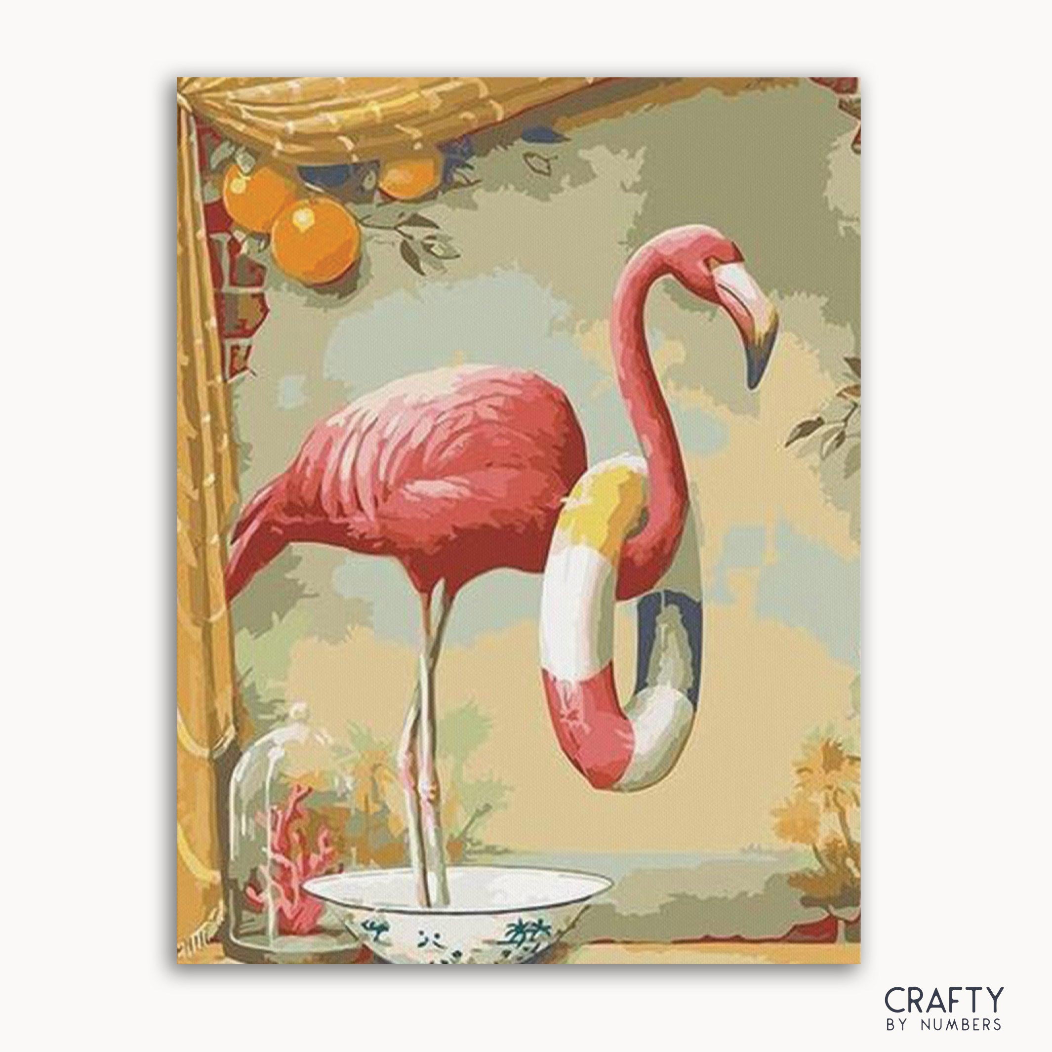 Flamingo Angelina Art (ONLINE ORDER ONLY)