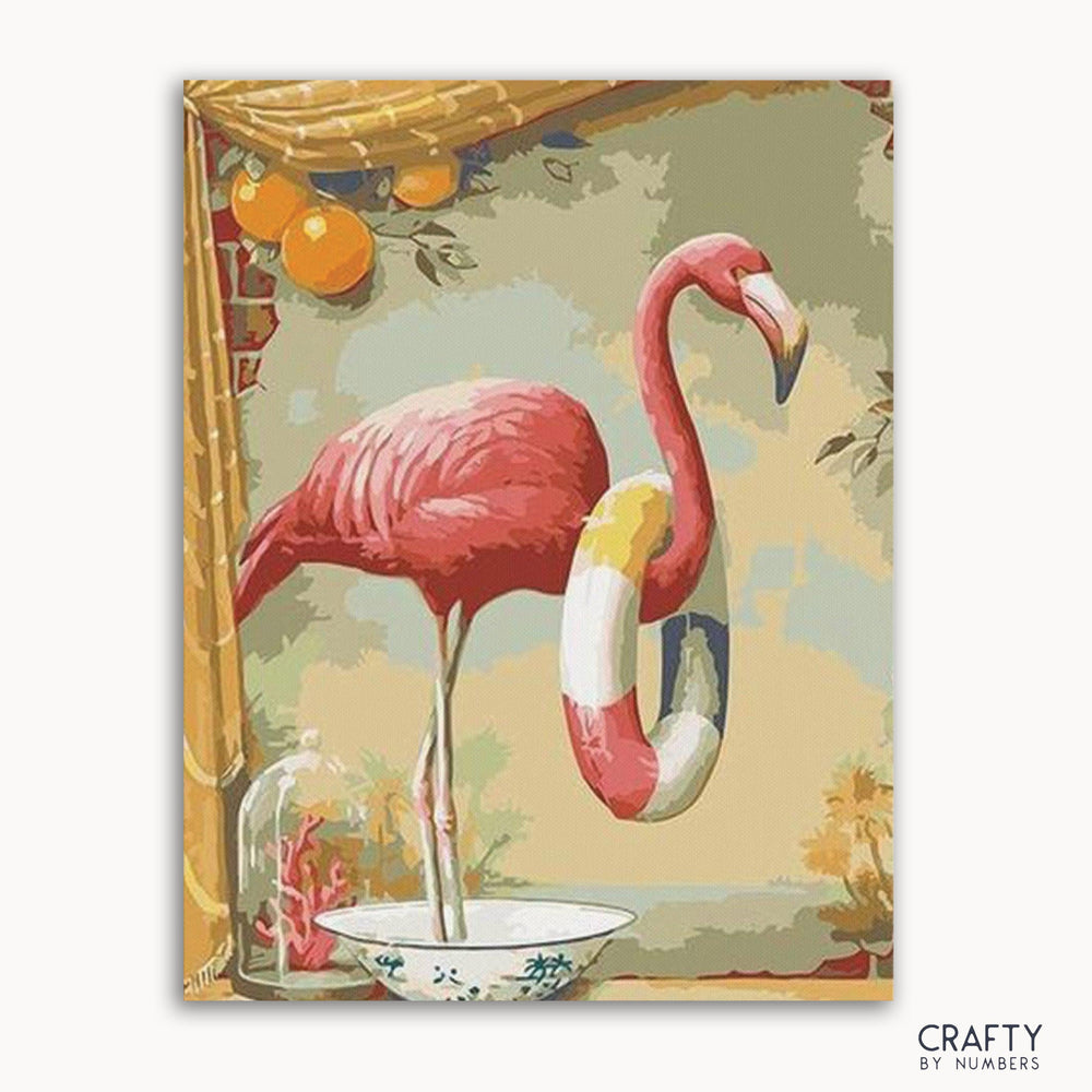 Flamingo Angelina Art (ONLINE ORDER ONLY)