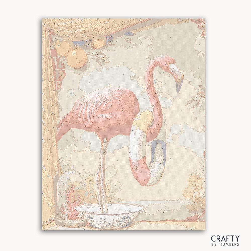 Flamingo Angelina Art (ONLINE ORDER ONLY)