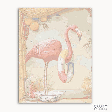 Flamingo Angelina Art (ONLINE ORDER ONLY)