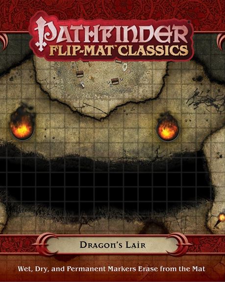 Pathfinder Flip-mat Classics: Dragon's Lair (ONLINE ORDER ONLY)