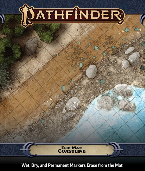 Pathfinder Flip-Mat: Coastline (ONLINE ORDER ONLY)
