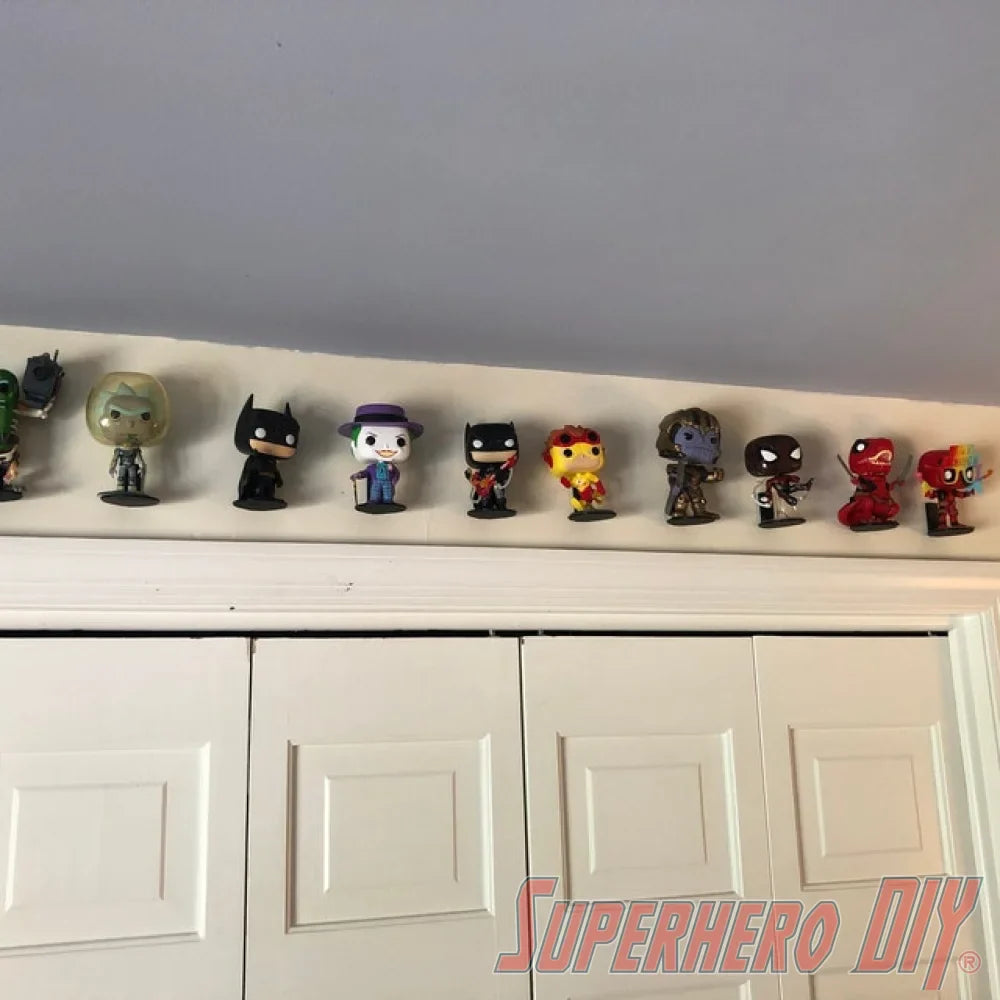 Floating Figure Shelves – Wall-Mounted Display for Funko Pops and Collectibles (ONLINE ORDER ONLY)
