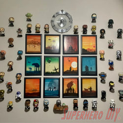 Floating Figure Shelves – Wall-Mounted Display for Funko Pops and Collectibles (ONLINE ORDER ONLY)