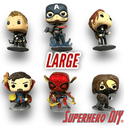 Floating Figure Shelves – Wall-Mounted Display for Funko Pops and Collectibles (ONLINE ORDER ONLY)