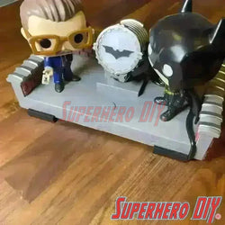 Floating Shelves (2-PACK) for Funko Pop Batman 80th Movie Moment | Funko Display Solution | Mounting screws included! (ONLINE ORDER ONLY)