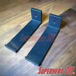 Floating Shelves (2-PACK) for Funko Pop Batman 80th Movie Moment | Funko Display Solution | Mounting screws included! (ONLINE ORDER ONLY)