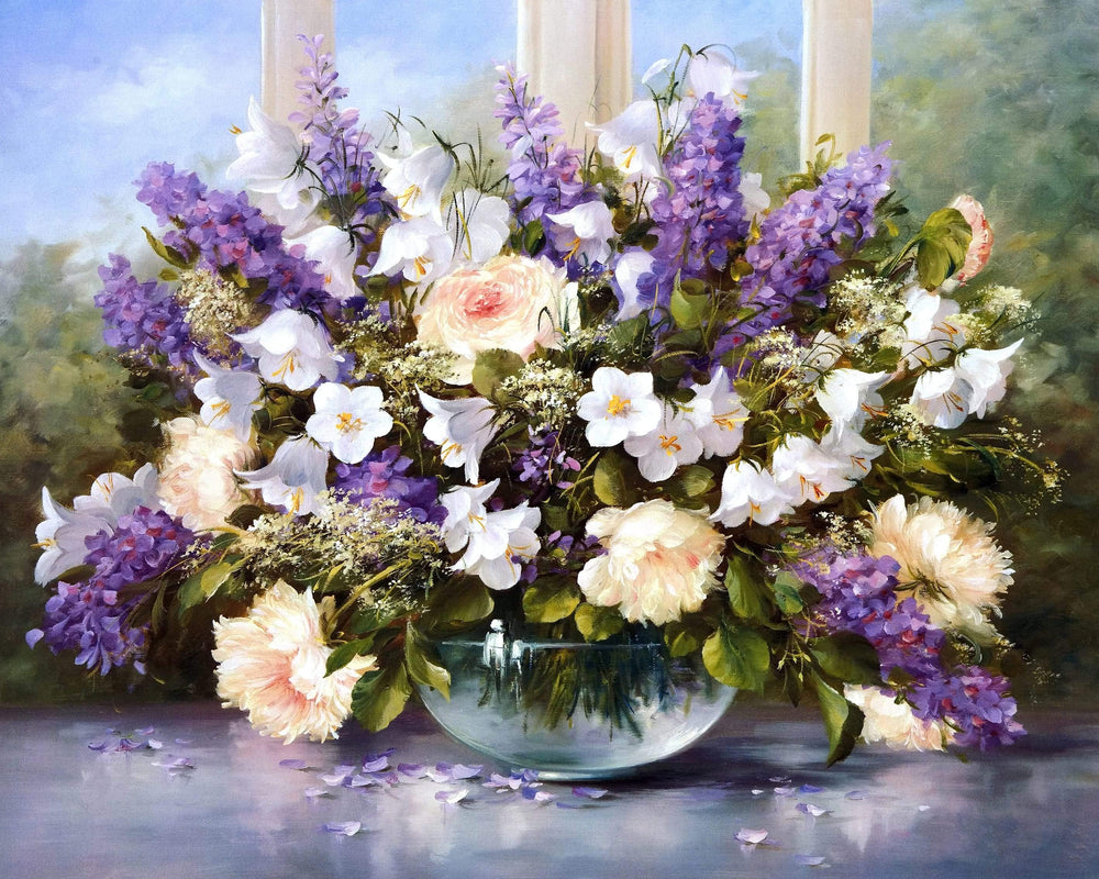 Flowers In The Glass Bowl (ONLINE ORDER ONLY)