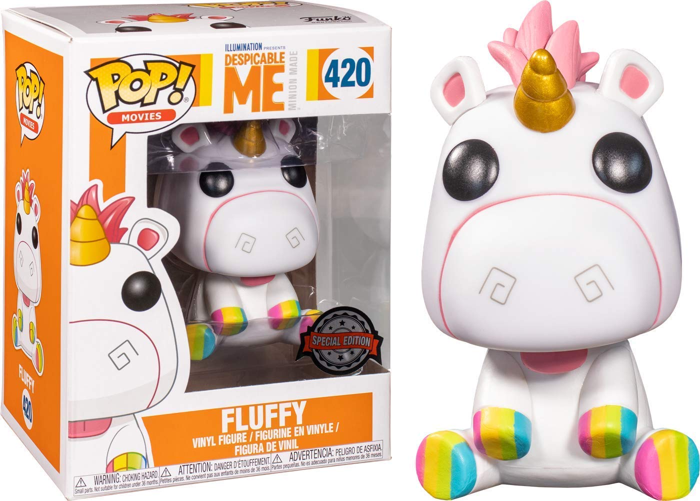 Funko POP! Despicable Me - Fluffy Vinyl Figure #420 Special Edition Exclusive [READ DESCRIPTION] (ONLINE ORDER ONLY)