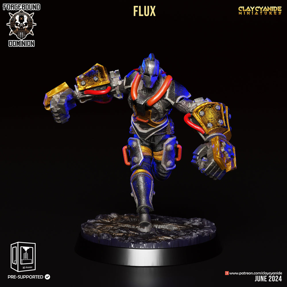 3D Printed Clay Cyanide Forgebound Dominion 28 32 mm D&D (Online Only)