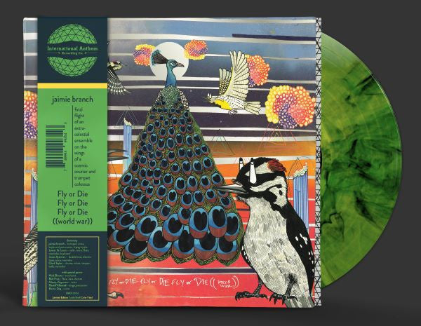 jaimie branch - Fly or Die Fly or Die Fly or Die ((world war)) (IEX Turtle Shell) [Vinyl] (ONLINE ORDER ONLY)