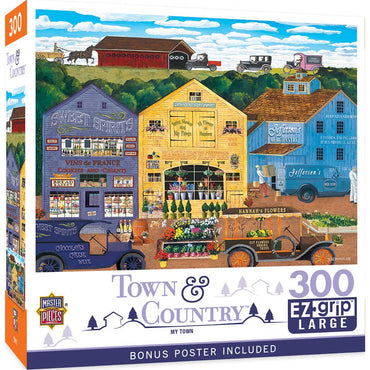 Town & Country - My Town 300 Piece EZ Grip Jigsaw Puzzle (ONLINE ORDER ONLY)