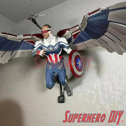 Flying-style Wall Mount for Hot Toys | Wall Mount for 1/6 Scale Sixth Scale Figure Display Rod (ONLINE ORDER ONLY)