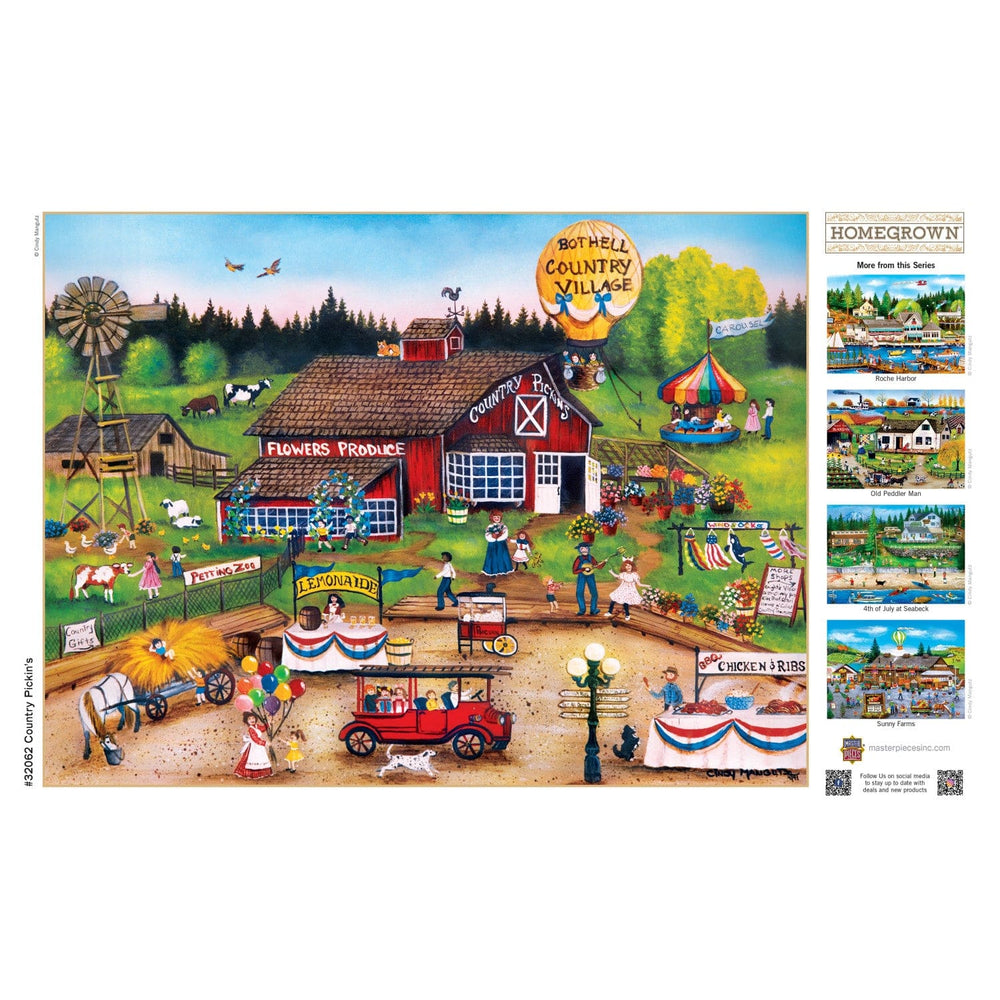 Homegrown - Country Pickin's 750 Piece Jigsaw Puzzle (ONLINE ORDER ONLY)