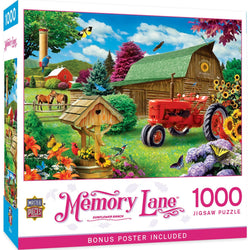 Memory Lane - Sunflower Ranch 1000 Piece Jigsaw Puzzle (ONLINE ORDER ONLY)