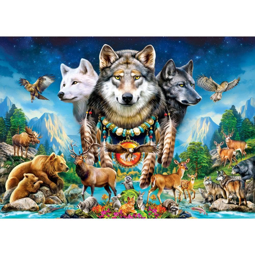 Circle of the Howling Sky 500 Piece Jigsaw Puzzle (ONLINE ORDER ONLY)