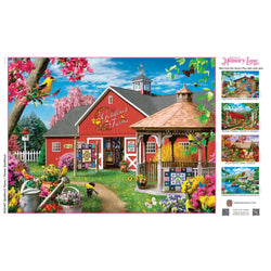 Memory Lane - Goldfinch Farms 300 Piece EZ Grip Jigsaw Puzzle (ONLINE ORDER ONLY)