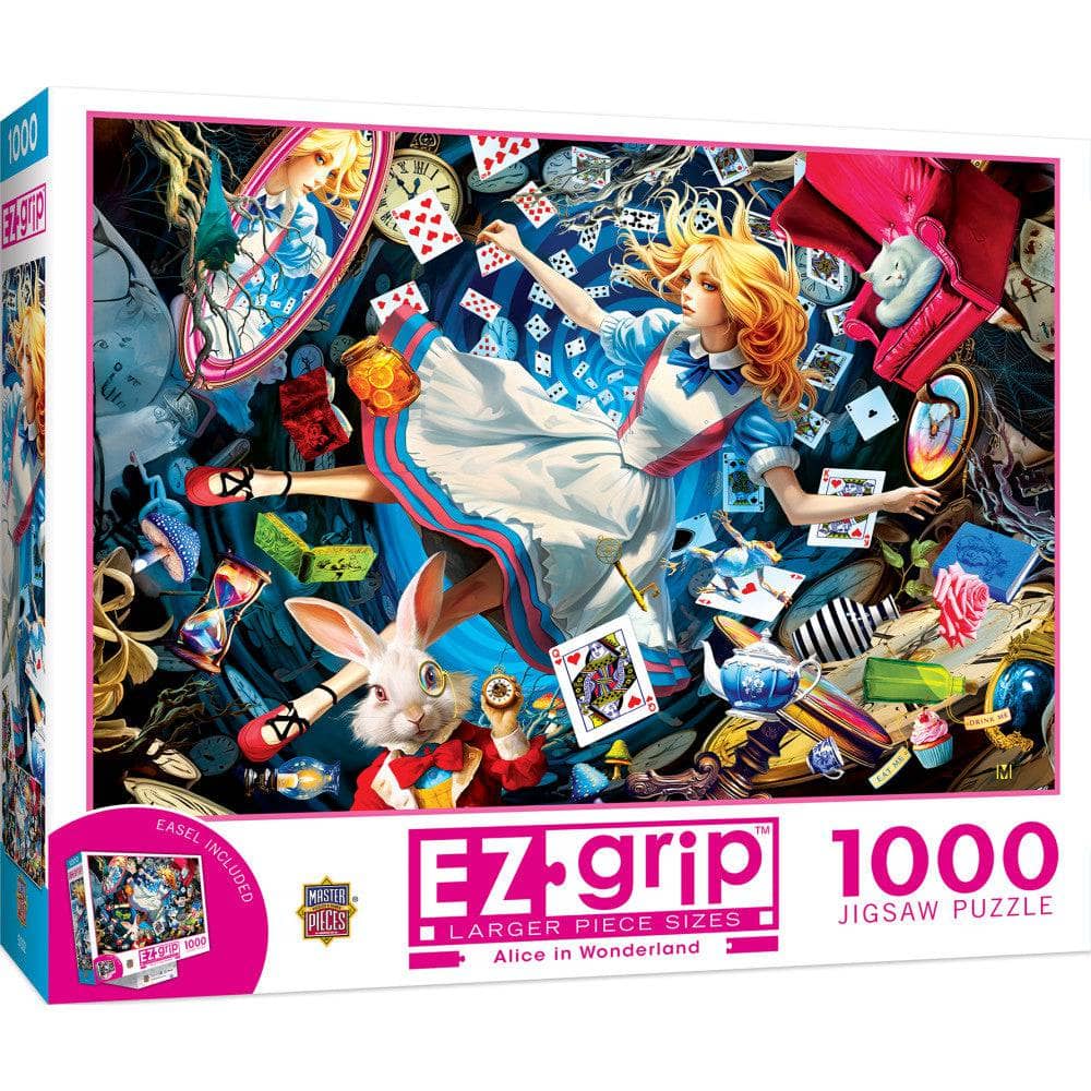 EZ Grip - Alice in Wonderland 1000 Piece Jigsaw Puzzle (ONLINE ORDER ONLY)