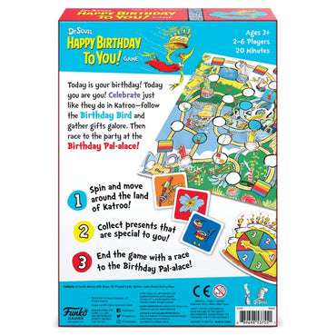 Dr. Seuss: Happy Birthday to You! Game (ONLINE ORDER ONLY)