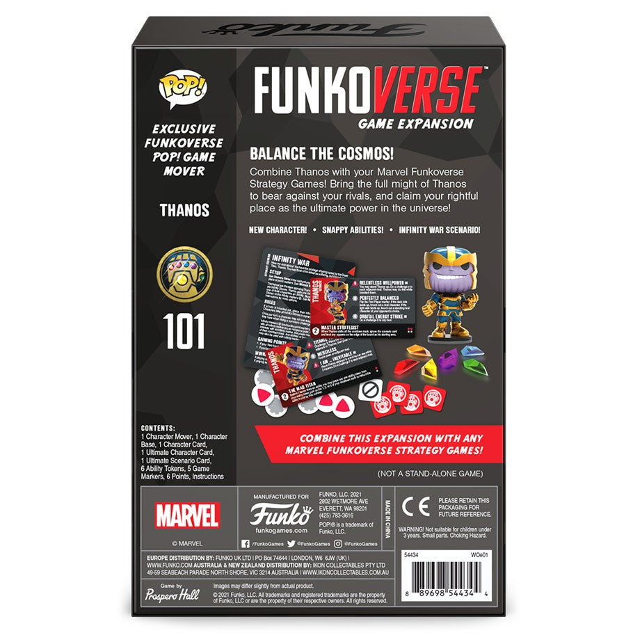 FunkoVerse: Marvel Thanos 101 (ONLINE ORDER ONLY)