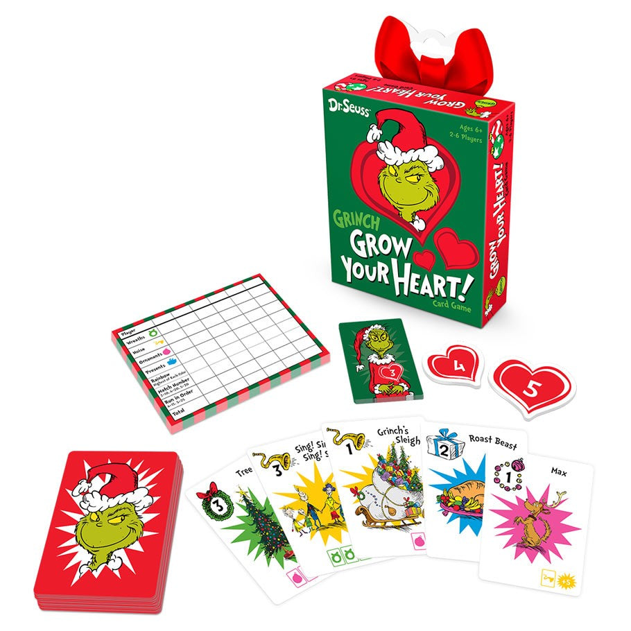 Dr. Seuss: Grinch Grow Your Heart - Card Game (ONLINE ORDER ONLY)