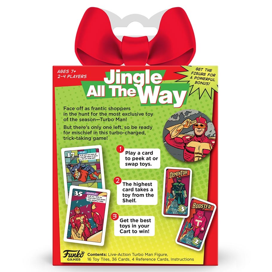 Jingle All the Way: It's Turbo Time - Card Game (ONLINE ORDER ONLY)