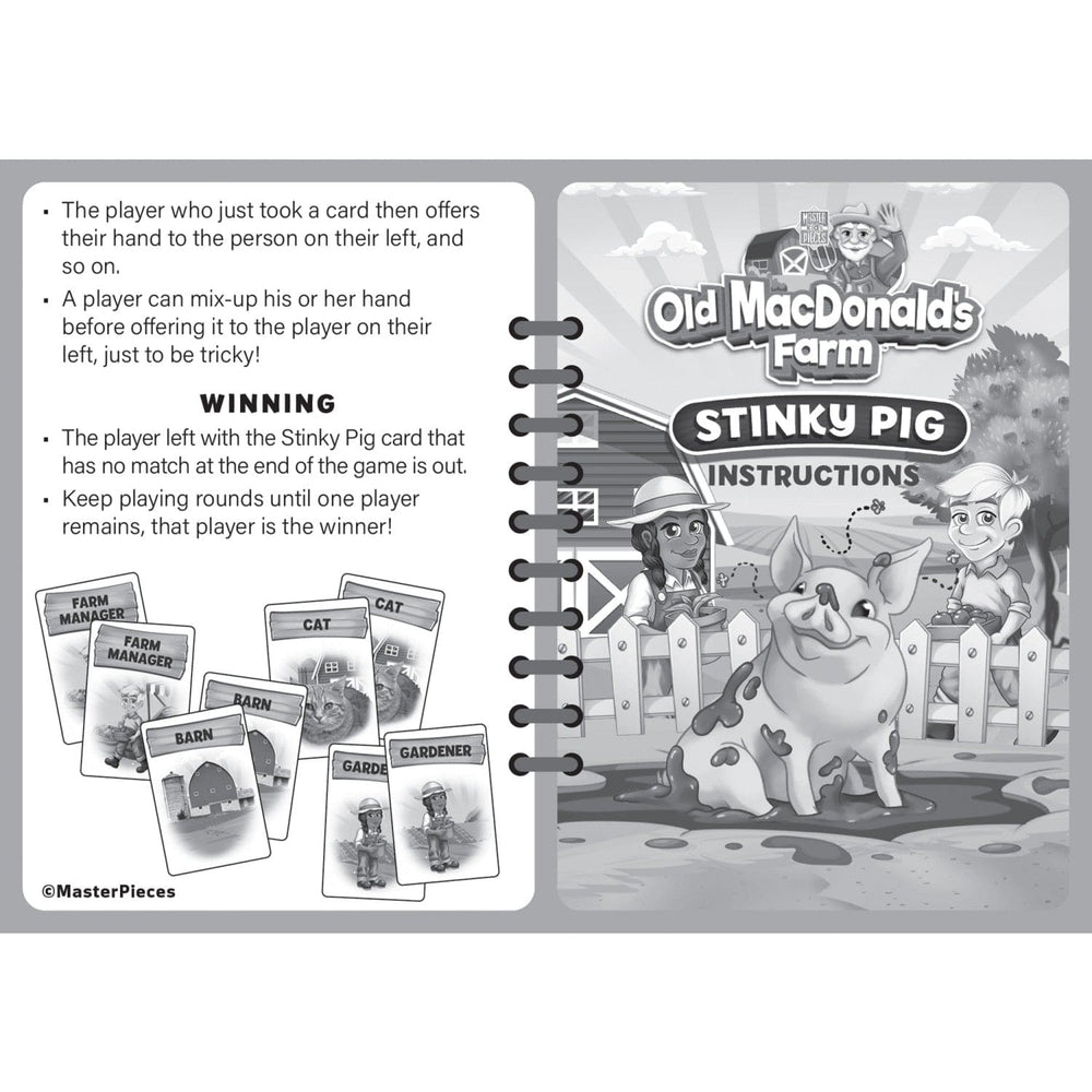 Old MacDonald's Farm - Stinky Pig Card Game (ONLINE ORDER ONLY)