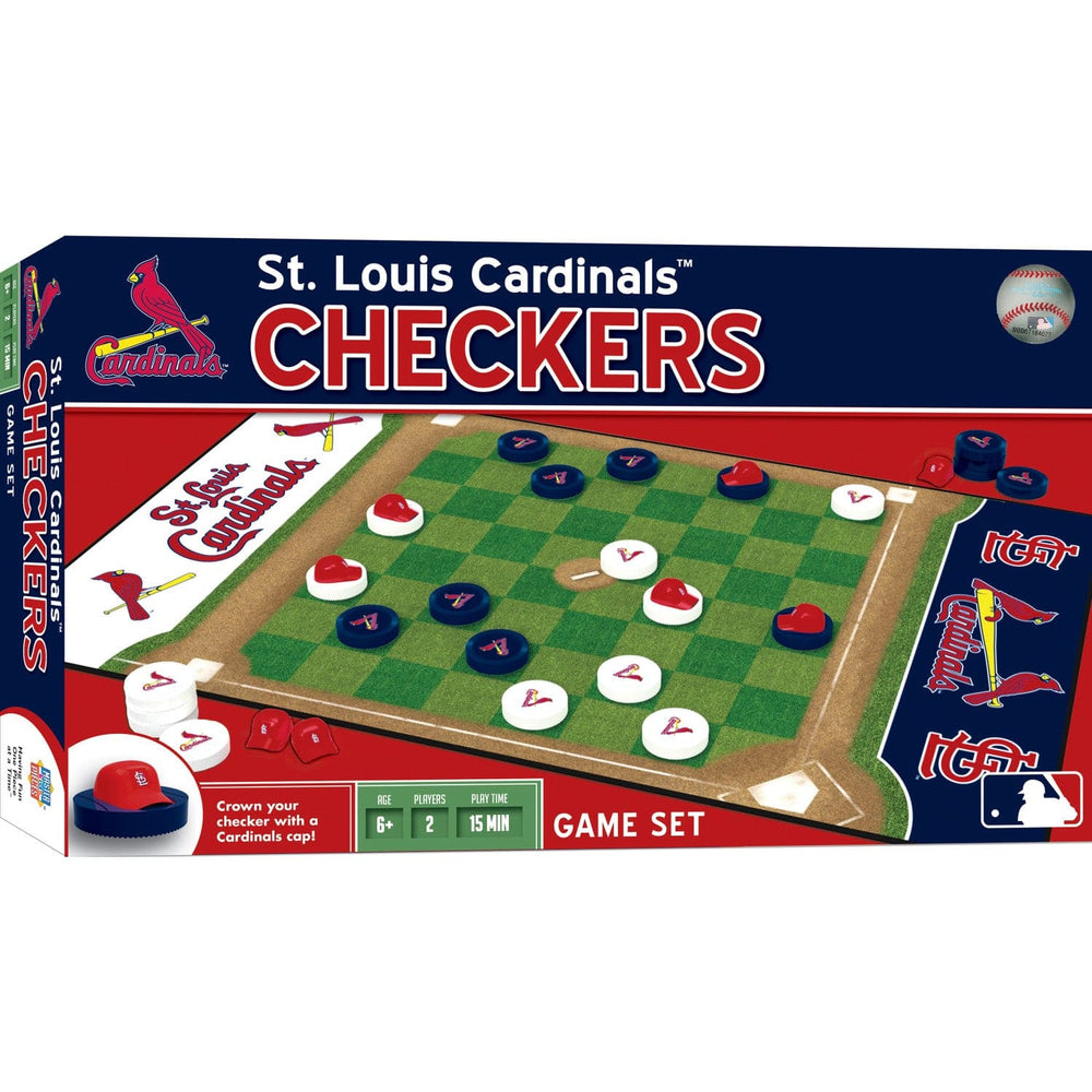 St. Louis Cardinals Checkers Board Game (ONLINE ORDER ONLY)