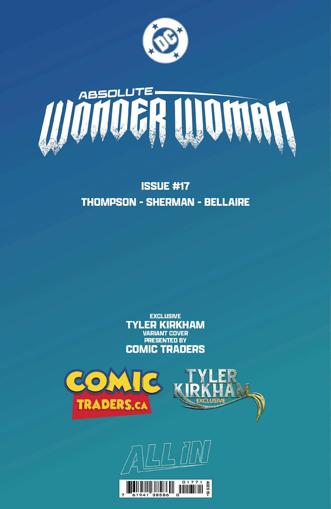 [FOIL] ABSOLUTE WONDER WOMAN #17 TYLER KIRKHAM EXCLUSIVE VIRGIN VAR (02/25/2026) (ONLINE ORDER ONLY)
