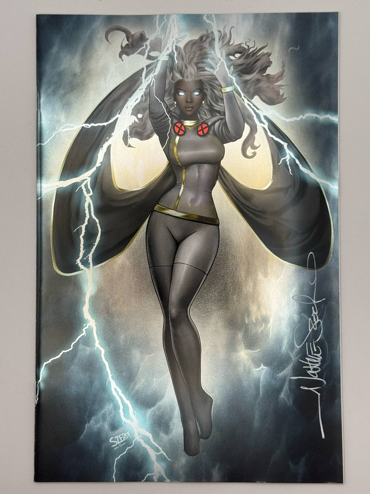 [Signed by Nathan Szerdy] [FOIL] STORM #1 UNKNOWN COMICS NATHAN SZERDY EXCLUSIVE VIRGIN CONVENTION VAR IN STOCK (ONLINE ORDER ONLY)