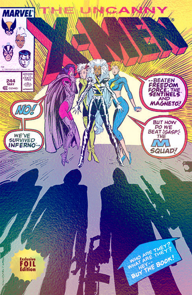 [Foil] Uncanny X-Men #244 Facsimile Unknown Comics Marc Silvestri Exclusive Var (10/02/2024) (ONLINE ORDER ONLY)