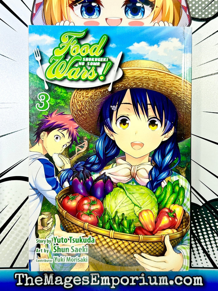 Food Wars Vol 3 (Online Order Only)