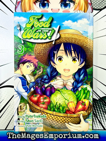 Food Wars Vol 3 (Online Order Only)
