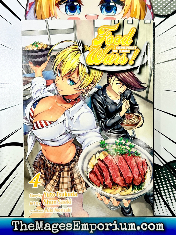 Food Wars Vol 4 (Online Order Only)