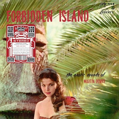 Martin Denny - Forbidden Island (Dark Lava) [Vinyl] (ONLINE ORDER ONLY)