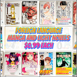 Foreign Language Manga and Light Novels - Part 2/2 (Online Order Only)