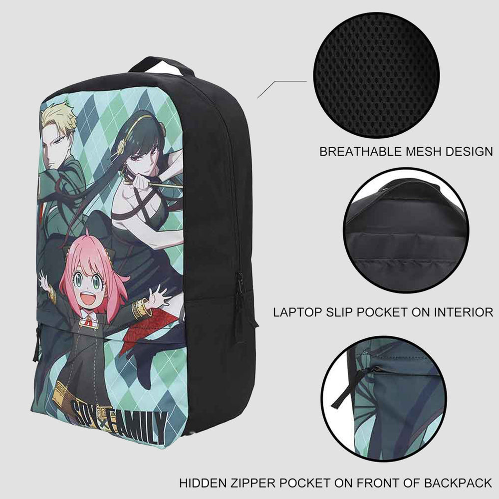 Spy x Family Forger Family Sublimated Laptop Backpack (Online Order Only)
