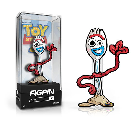 FiGPiN: Toy Story 4 - Forky #196 (ONLINE ORDER ONLY)