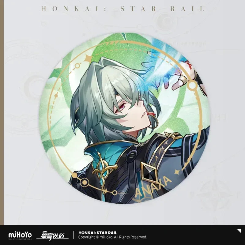 Honkai: Star Rail The Erudition Character Warp Artwork Tinplate Badge