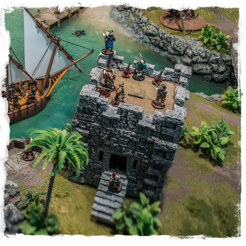 Blood & Plunder: Stone Tower Fort (ONLINE ORDER ONLY)