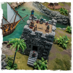Blood & Plunder: Stone Tower Fort (ONLINE ORDER ONLY)
