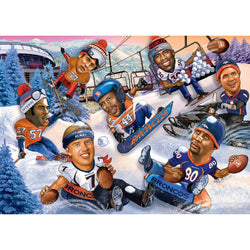 Denver Broncos - All Time Greats 500 Piece Jigsaw Puzzle (ONLINE ORDER ONLY)