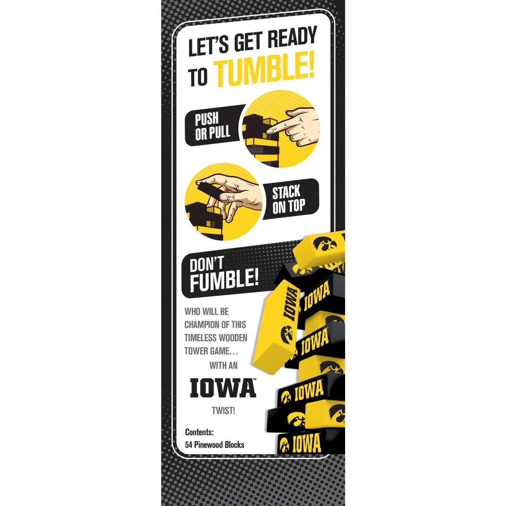 Iowa Hawkeyes Tumble Tower (ONLINE ORDER ONLY)