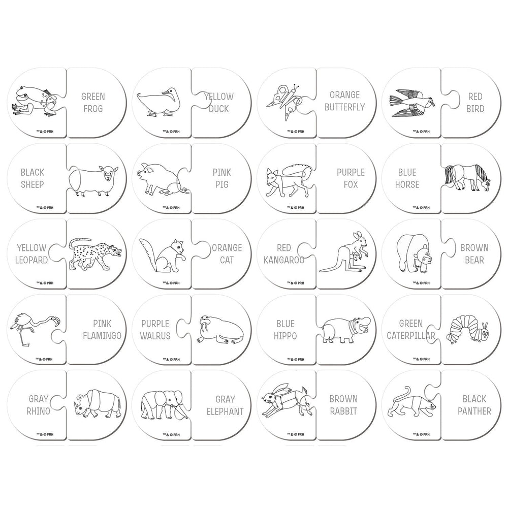 Eric Carle  - Matching Color Jigsaw Puzzles (ONLINE ORDER ONLY)