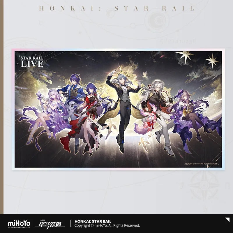 LIVE Series PET Shikishi Cardboard (ONLINE ORDER ONLY)