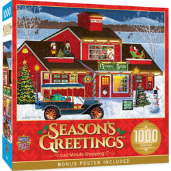 Season's Greetings - Last Minute Shopping 1000 Piece Jigsaw Puzzle