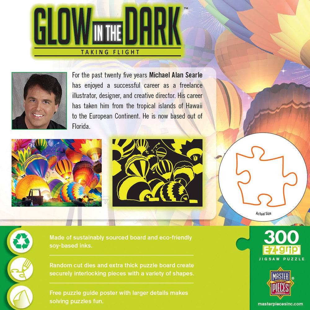 Glow in the Dark - Taking Flight 300 Piece EZ Grip Jigsaw Puzzle (ONLINE ORDER ONLY)