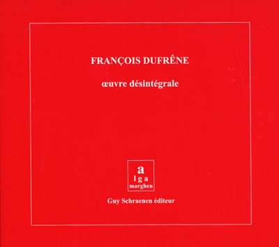 Oeuvre Désintégrale [CD]