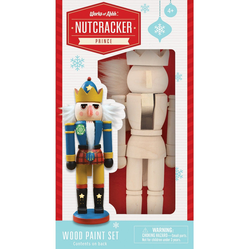 Holiday Craft Kit - Nutcracker Prince Wood Craft & Paint Kit (ONLINE ORDER ONLY)